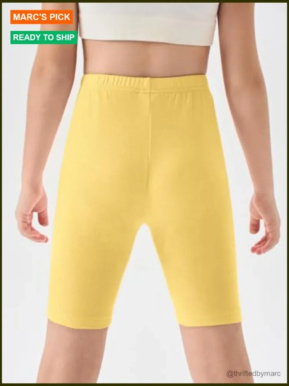 Girls Bike Shorts Athletic Volleyball Under Dress Dance Leggings 5-14 Years